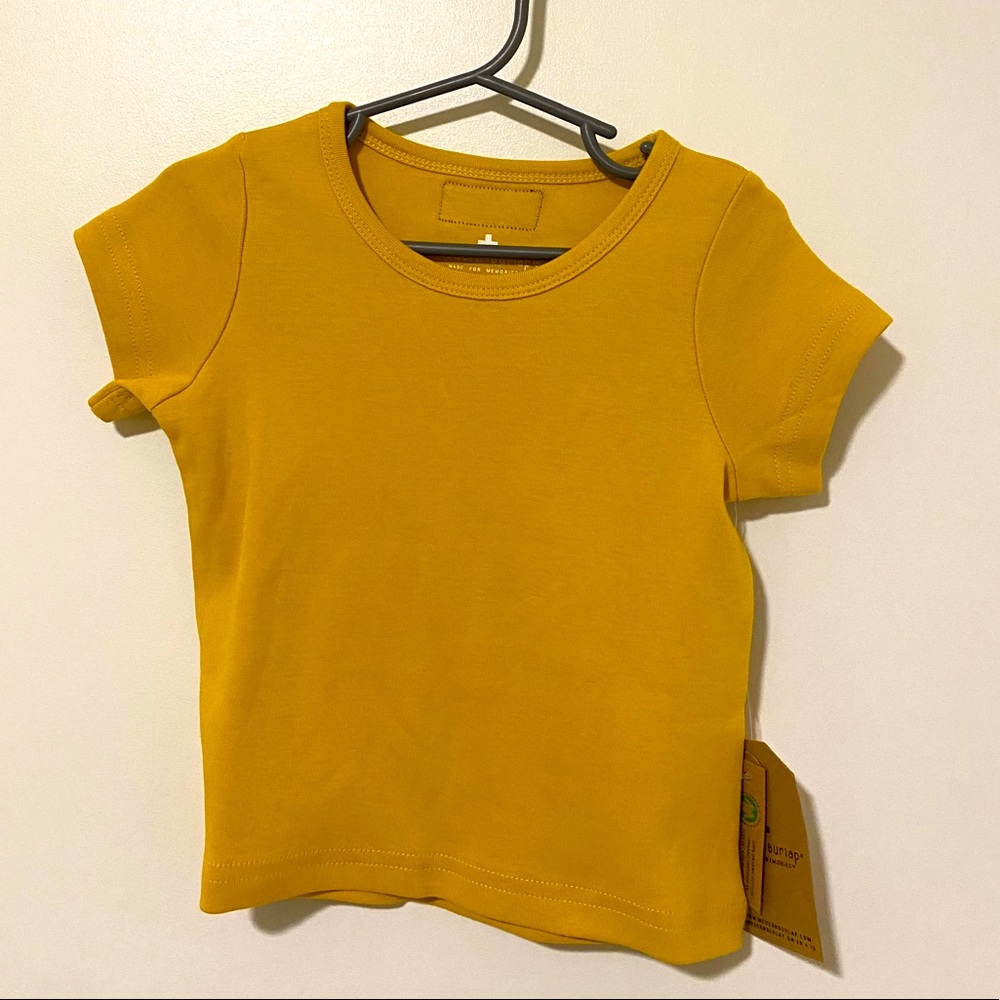 Modern Burlap Basic Tee